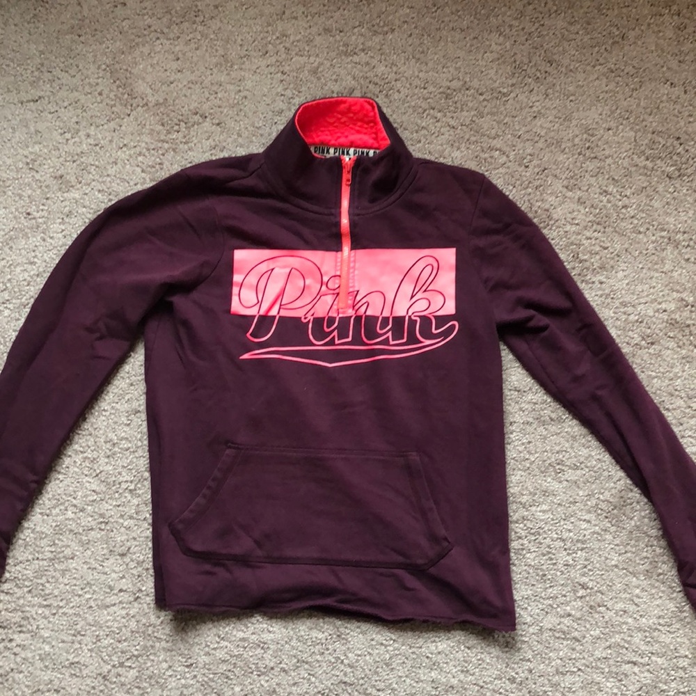 PINK zip-up hoodie